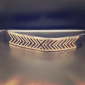 Gold Plated X Belt